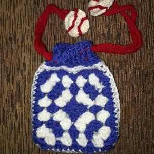 small handmade pouch